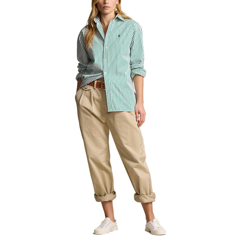 Polo Ralph Lauren Relaxed Fit Striped Cotton Shirt image number 3